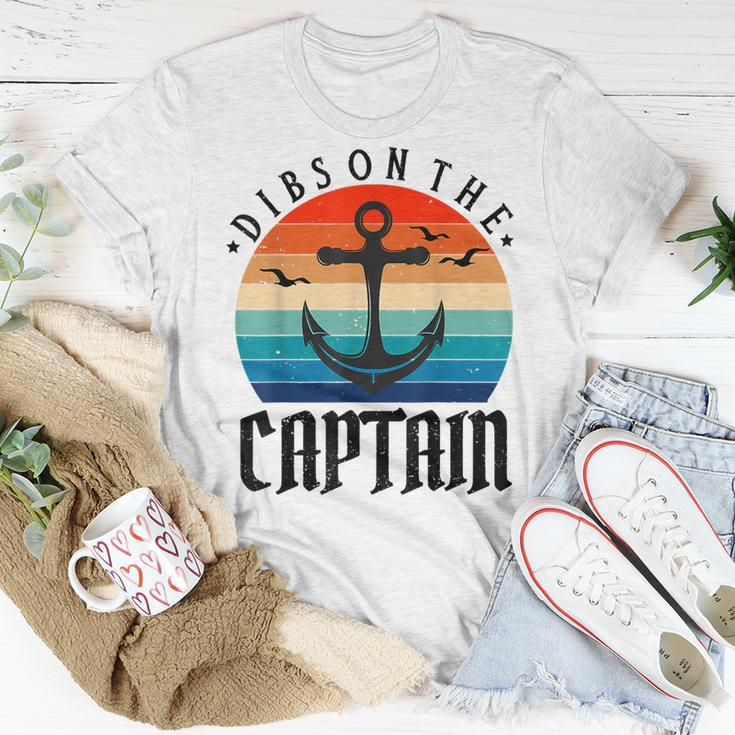 Captain Wife Dibs On The Captain V11 T-shirt Personalized Gifts