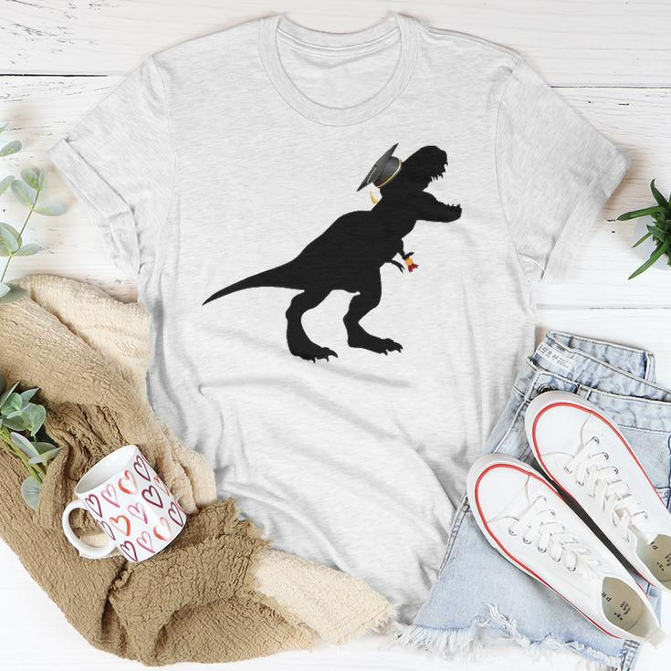 Graduate Saurus Graduated Dinosaur Men Women Funny School Unisex T-Shirt Unique Gifts