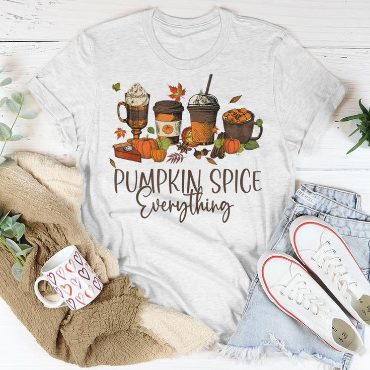 Halloween Pumpkin Spice Everything Thanksgiving V2 T-shirt Personalized Gifts