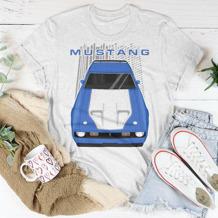 Mustang Mach 1 1971 To 1972 Blue T-shirt Personalized Gifts