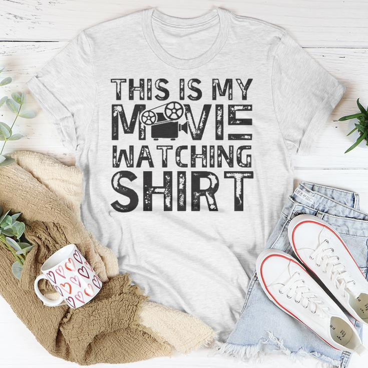 This Is My Movie Watching Family Moving Night Unisex T-Shirt Unique Gifts