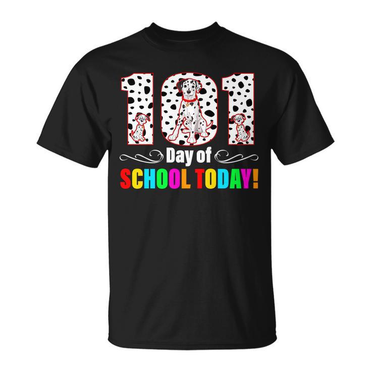 101 Days Of School Dalmatian Dog Cute Unisex T-Shirt