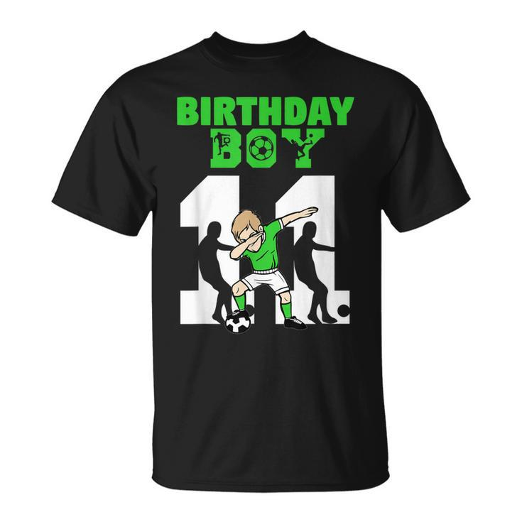 11Th Birthday Soccer Lover 11 Year Old Soccer Player Costume  Unisex T-Shirt