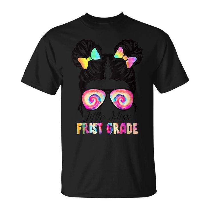 Little Miss First Grade Girls Back To School  1St Grade  Unisex T-Shirt