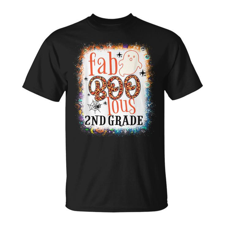 2Nd Grade Boo Crew Second Grade Teacher Students Halloween  Unisex T-Shirt