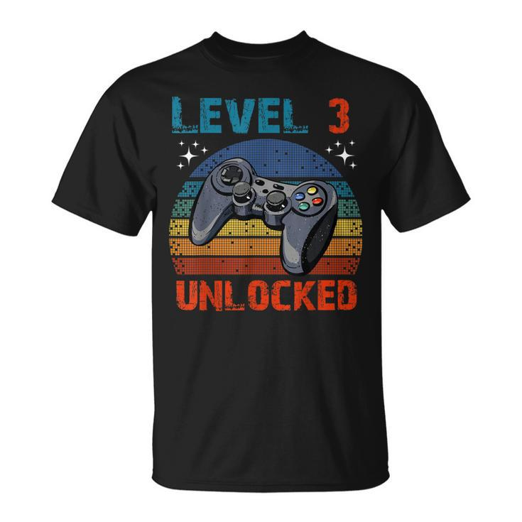 3Rd Birthday Level 3 Unlockd Video Games Gaming T-shirt