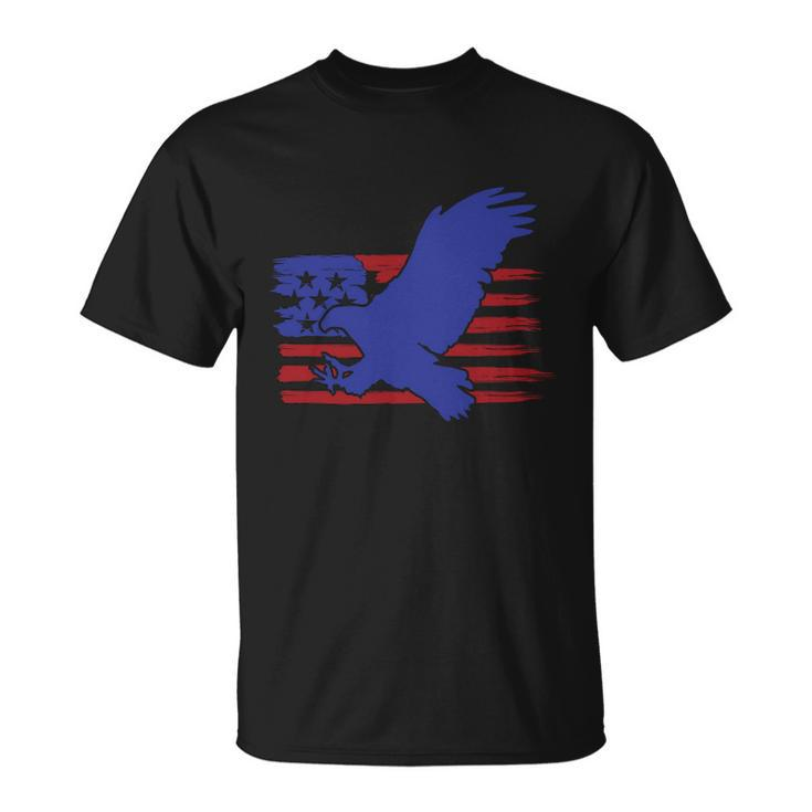 4Th Of July Eagle American Flag Proud American T-shirt