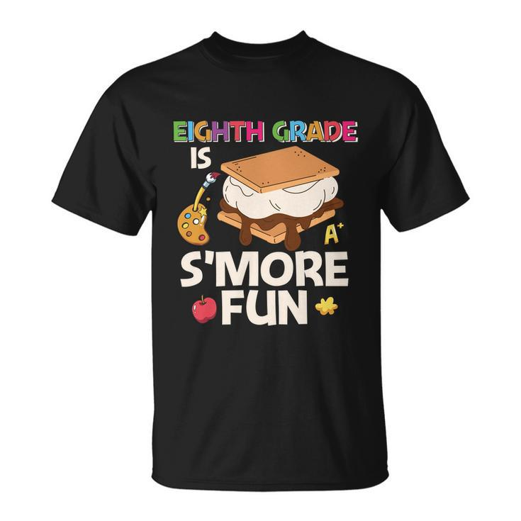 8Th Grade Is S’More Fun Back To School Premium Plus Size Shirt For Teacher Kids Unisex T-Shirt