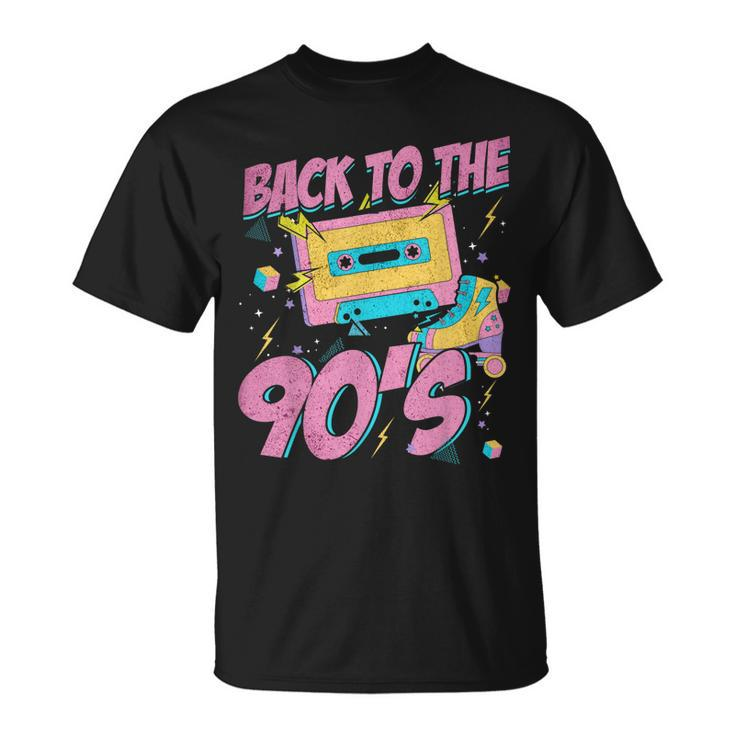 Back To The 90S 90S Disco Radio And Techno Era Vintage Retro T-shirt