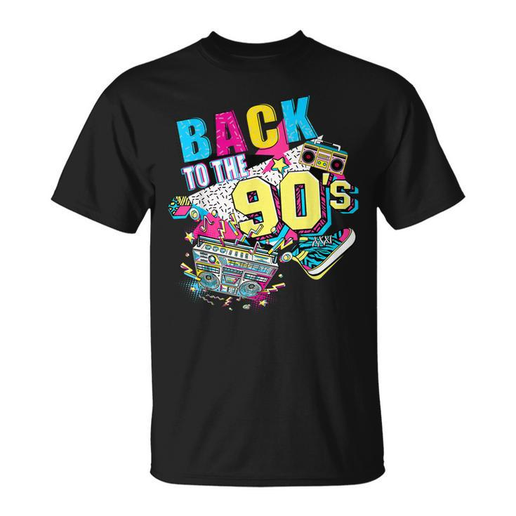 Back To The 90S Retro Costume Party Cassette Tape Halloween T-shirt