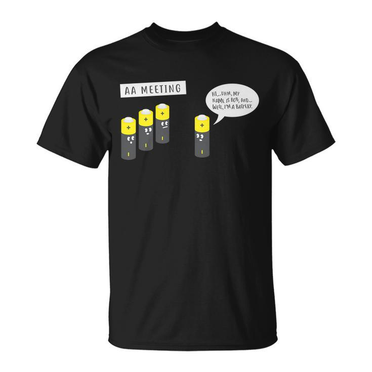 Aa Meeting Alcohol Drinking T-shirt