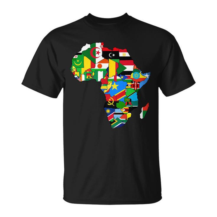 Africa Proud African Country Flags Tshirt Unisex T-Shirt