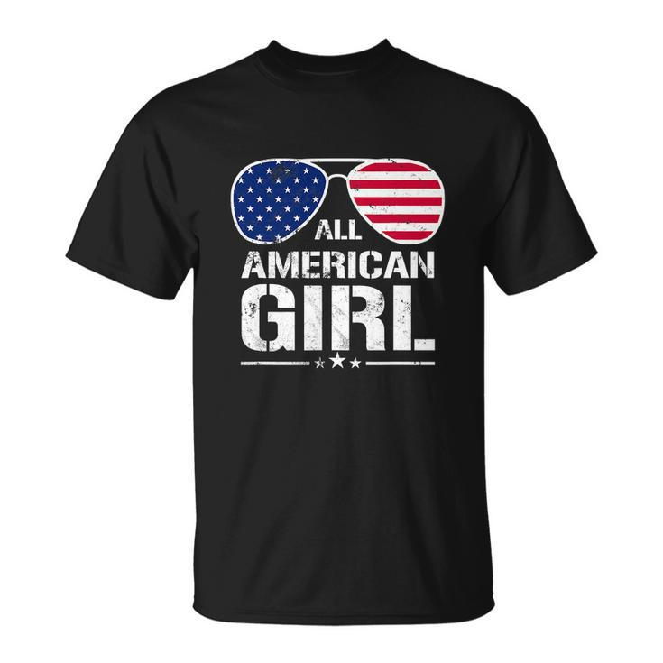 All American Girl 4Th Of July Independence Unisex T-Shirt