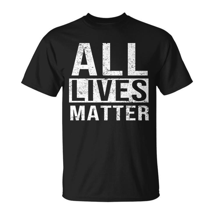 All Lives Matter V2 Unisex T-Shirt