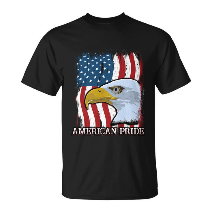 American Flag Eagle Mullet 4Th Of July Merica Pride Gift Unisex T-Shirt