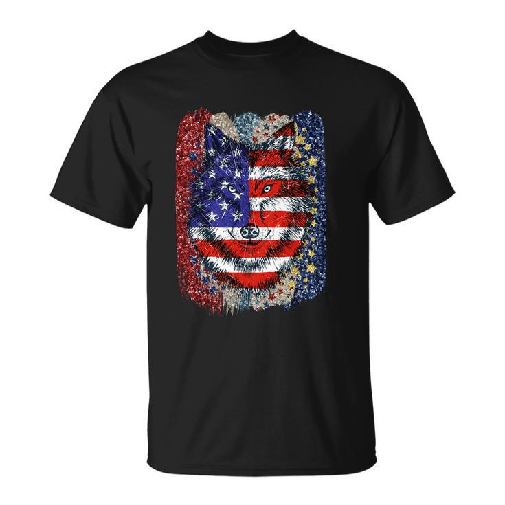 American Flag Usa 4Th Of July V2 Unisex T-Shirt