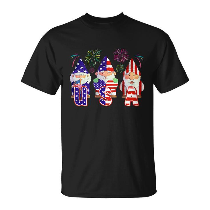 American Gnomes Usa 4Th Of July Unisex T-Shirt