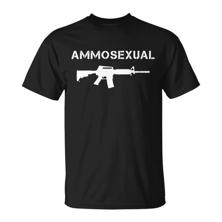 Ammosexual Pro Guns Unisex T-Shirt
