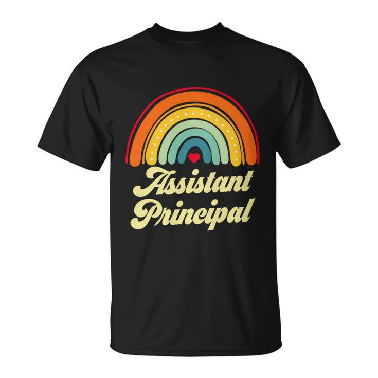 Assistant Principal Vintage Retro Birthday Coworker Cool T-Shirt