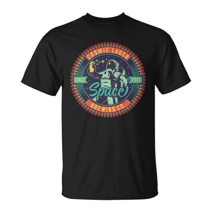 Astronaut Cosmic Lager Space Unisex T-Shirt
