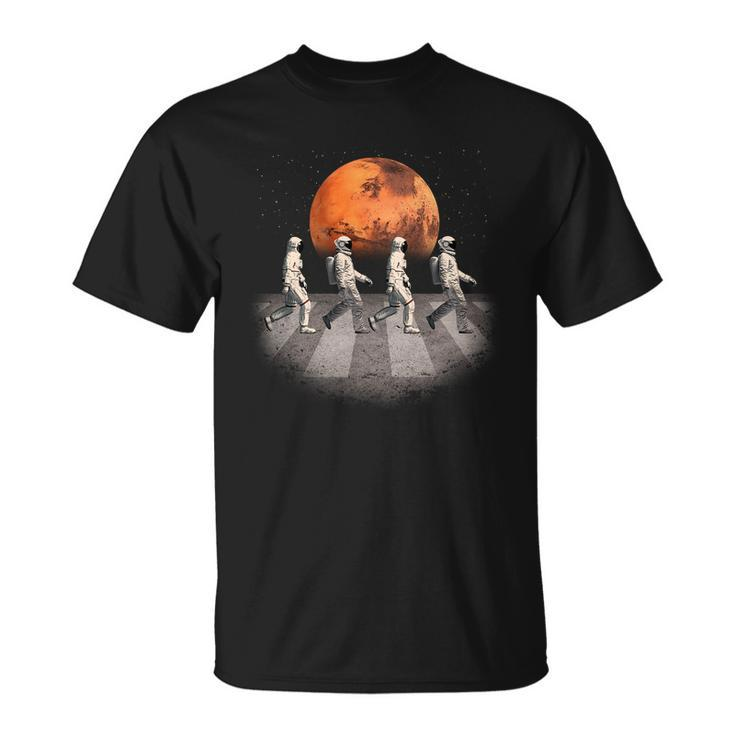 Astronauts Occupy Mars Crosswalk Tshirt Unisex T-Shirt