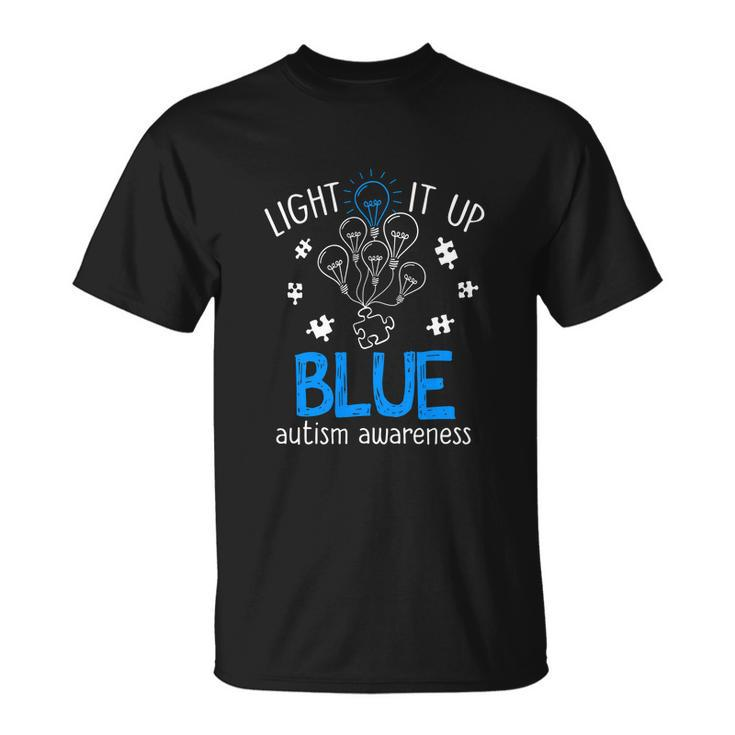 Autism Awareness Autism Support Men Tshirt Unisex T-Shirt