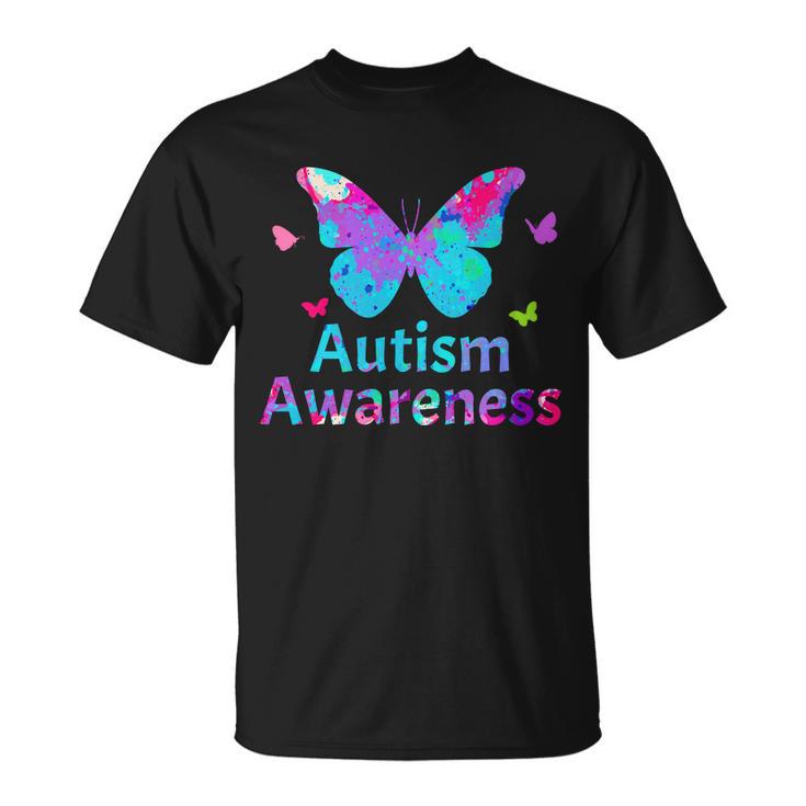 Autism Awareness Butterflies Tshirt Unisex T-Shirt