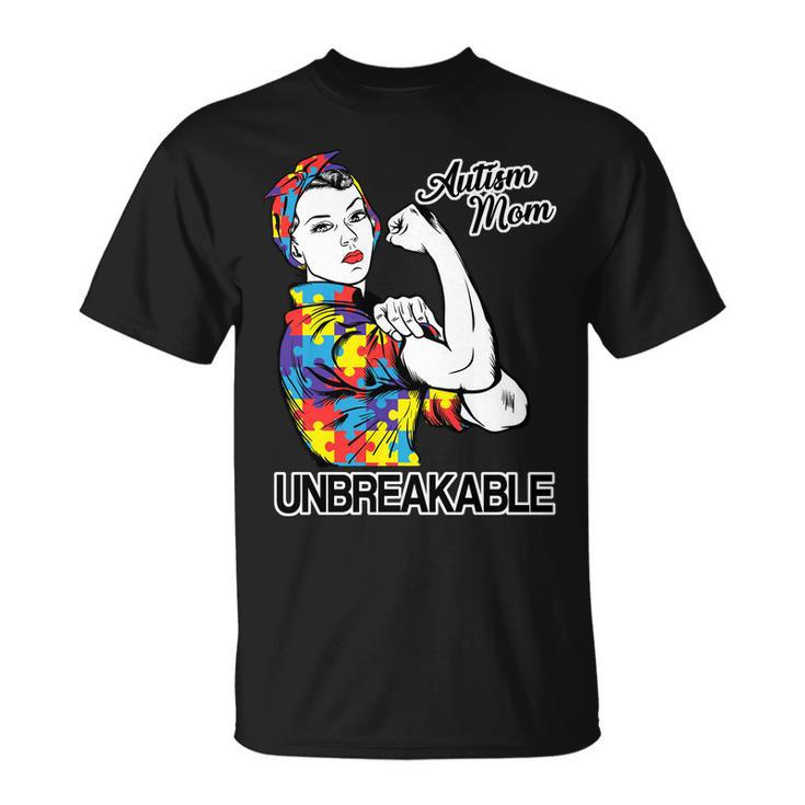 Autism Mom Unbreakable Tshirt Unisex T-Shirt