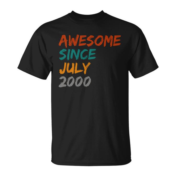 Awesome Since July  V11 Unisex T-Shirt