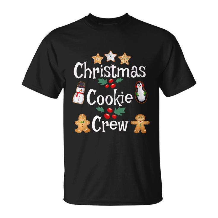 Bakers Christmas Cookie Crew Baking Team Holiday Cute T-Shirt