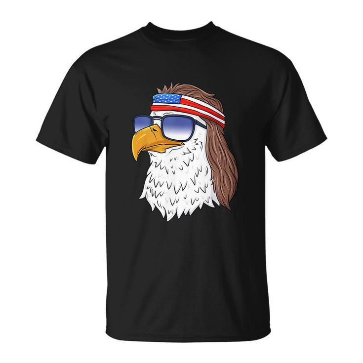 Bald Eagle Mullet 4Th Of July Funny V2 Unisex T-Shirt