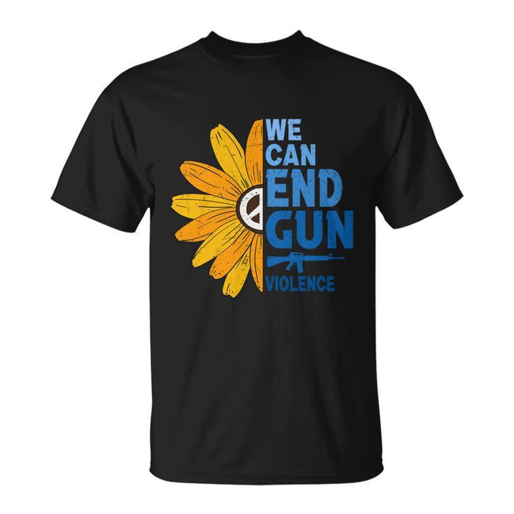 Ban Guns End Gun Violence V6 Unisex T-Shirt