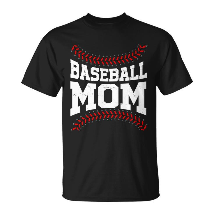 Baseball Mom Sports Fan Tshirt Unisex T-Shirt