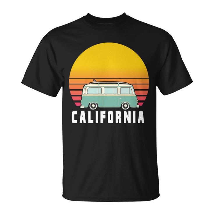 Beach Bum California Hippie Van Unisex T-Shirt