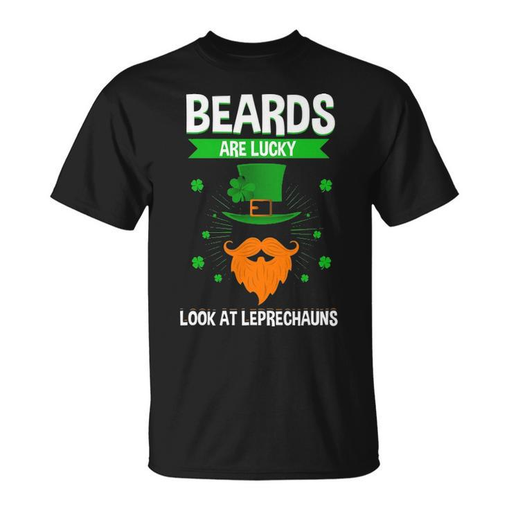 Beards Are Lucky Unisex T-Shirt