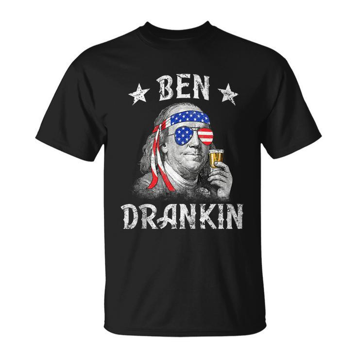 Ben Drankin Funny 4Th Of July V2 Unisex T-Shirt