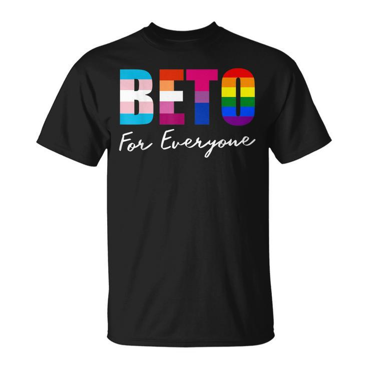 Beto For Everyone Gay Pride T-shirt