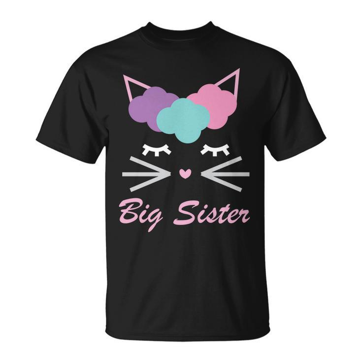 Big Sister Cute Cat Tshirt Unisex T-Shirt