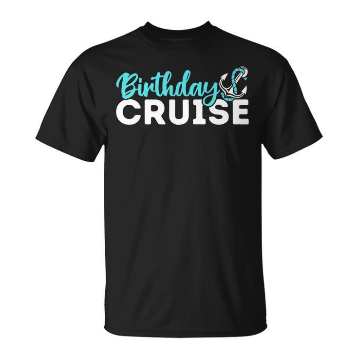 Birthday Cruise Party For Friends Cousin Reunion Trip 2022 V2 T-shirt