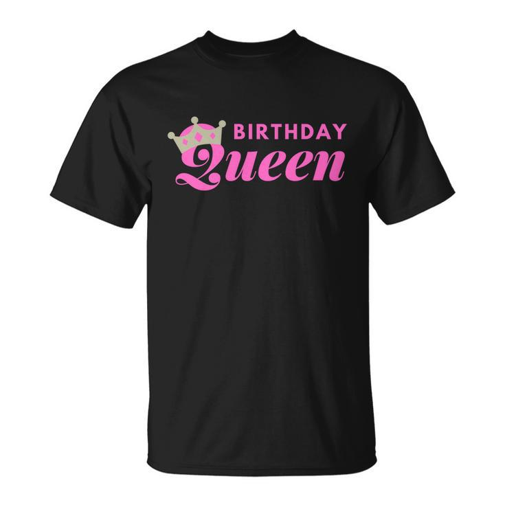 Birthday Queen Crown V2 Unisex T-Shirt