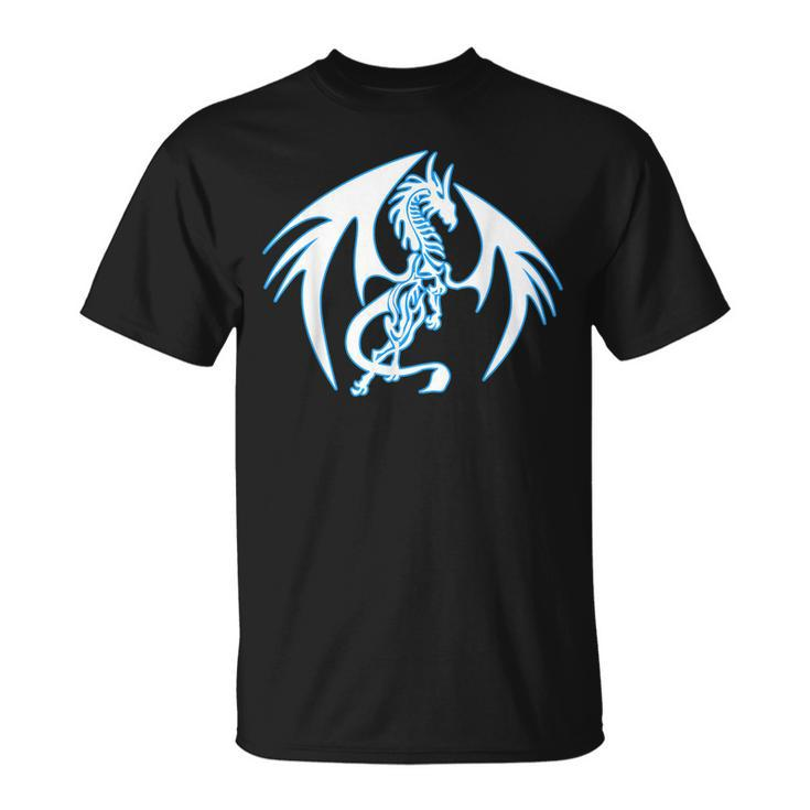 Blue Ice Dragon Kids Halloween Team Undead  Unisex T-Shirt