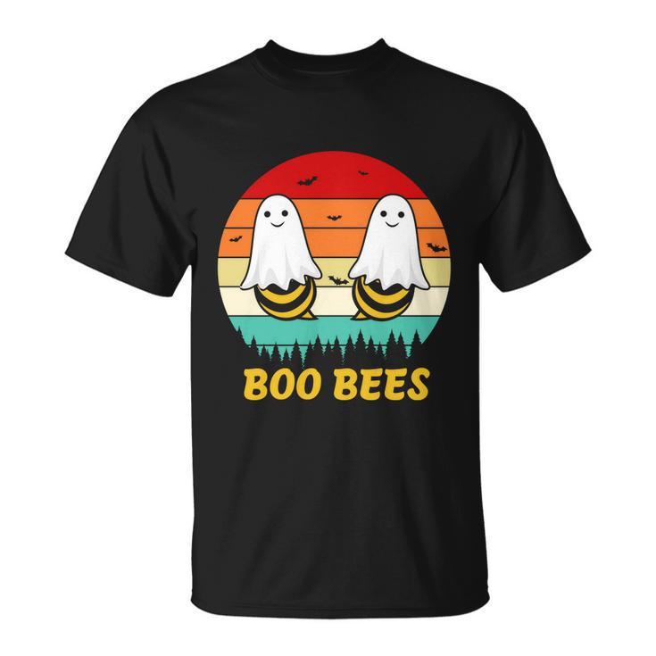 Boo Bees Ghost Halloween Quote V2 Unisex T-Shirt