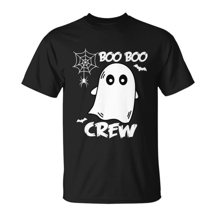 Boo Boo Crew Halloween Quote V5 Unisex T-Shirt
