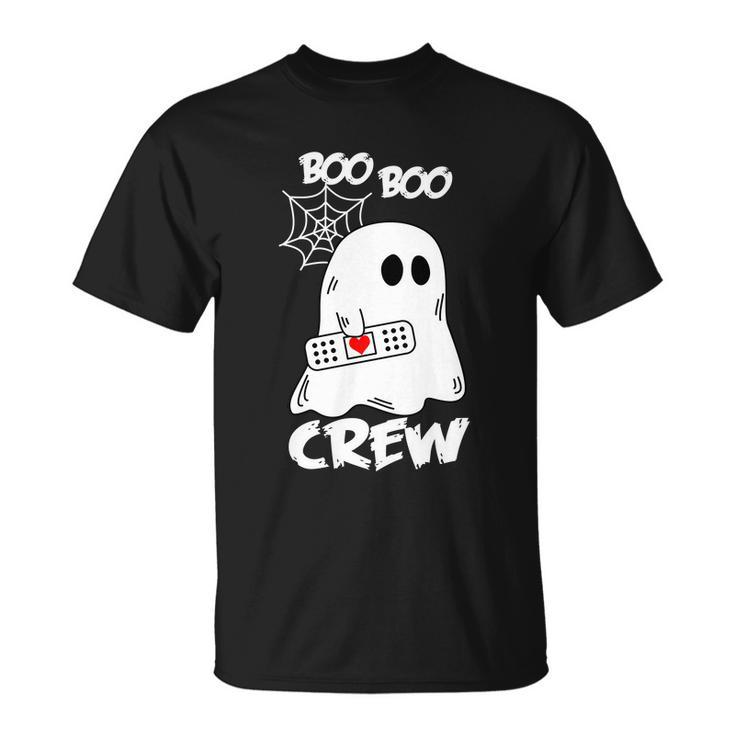 Boo Boo Crew Halloween Quote V6 Unisex T-Shirt