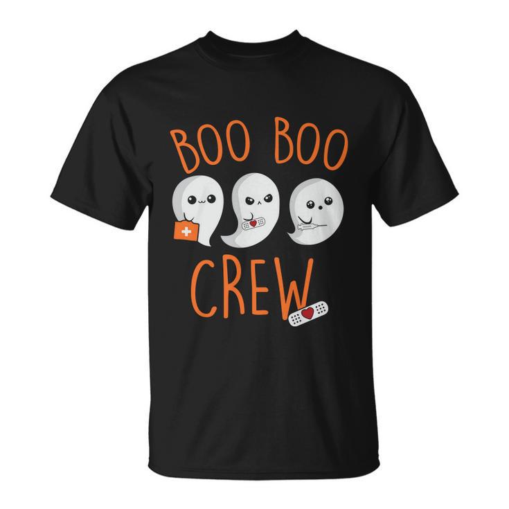 Boo Boo Crew Halloween Quote V8 Unisex T-Shirt