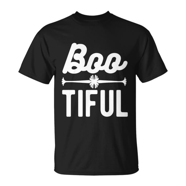 Boo Tiful Halloween Quote Unisex T-Shirt