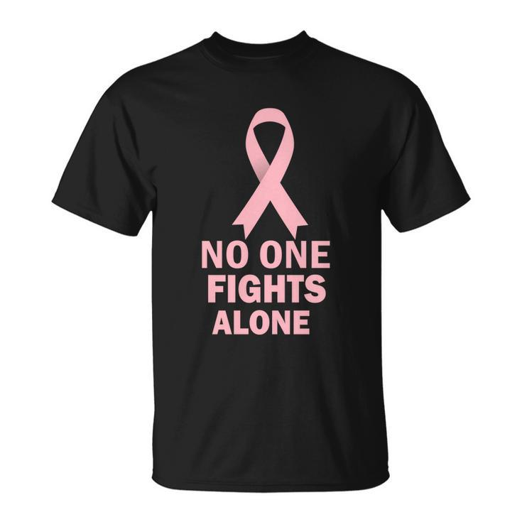 Bougie Hounds No One Fights Alone Gift Unisex T-Shirt