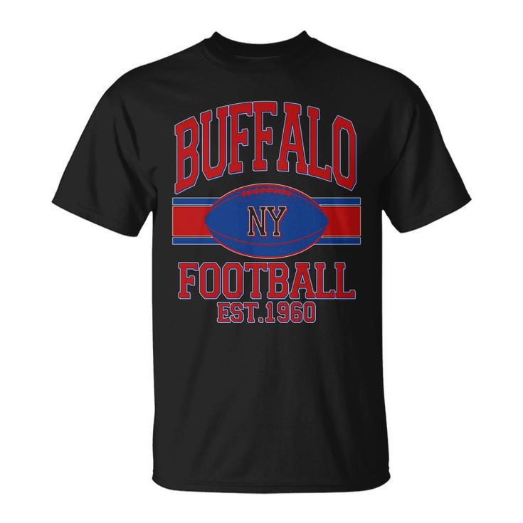 Buffalo New York Football Classic Logo Fan Unisex T-Shirt