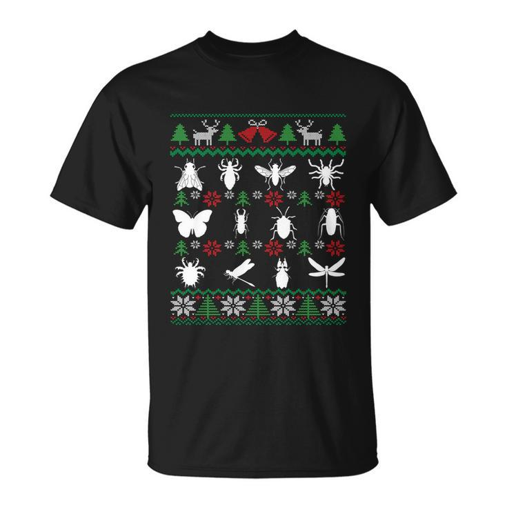 Bug Collector Gift Entomology Insect Collecting Christmas Funny Gift Unisex T-Shirt