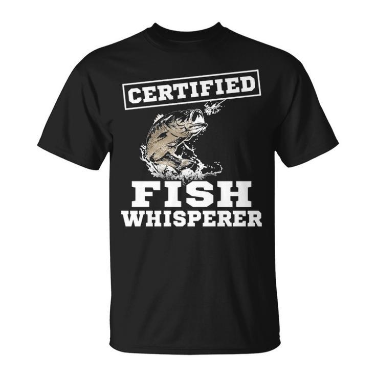 Certified Fish Whisperer V2 Unisex T-Shirt